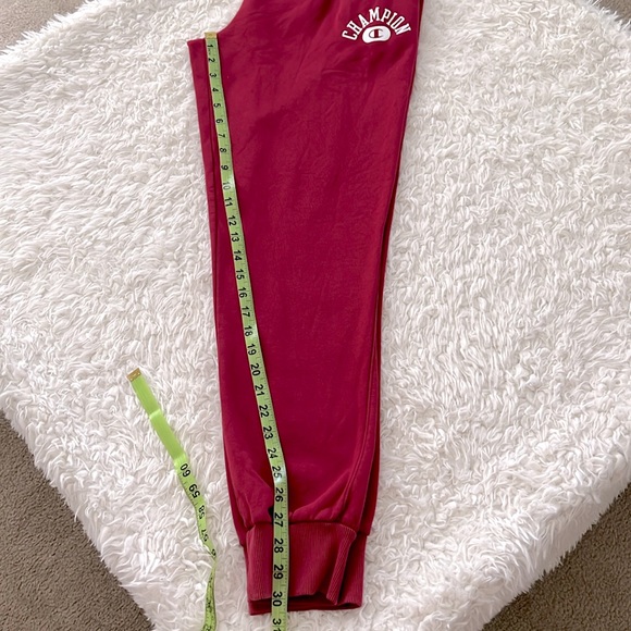 Champion Red Sweatpants Joggers Workout Running Size Medium - Picture 12 of 12